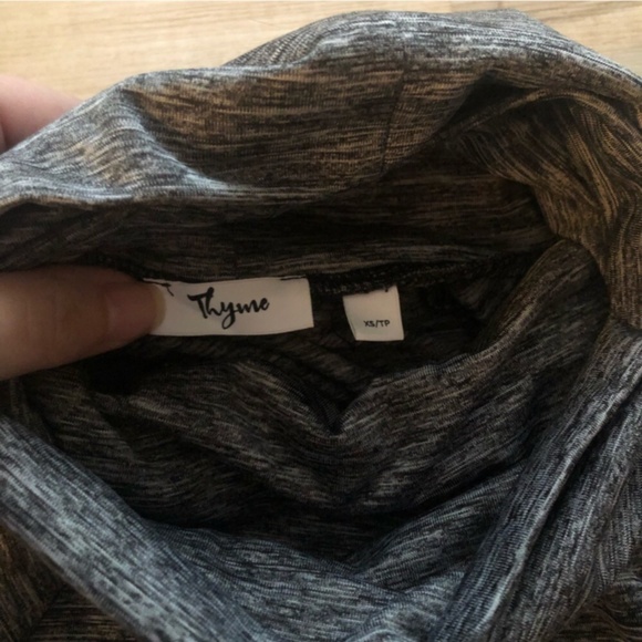 Thyme Maternity Long Sleeve Turtleneck - Picture 2 of 6